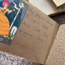 Load image into Gallery viewer, Early 20th Century Children&#39;s Scrapbook of Nursery Rhymes Manuscript
