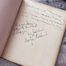 Load image into Gallery viewer, Full Leather Manuscript Book with Snakeskin Effect; with Drawings, Verses, Autographs
