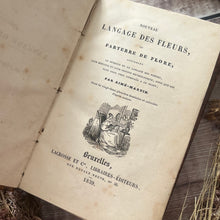 Load image into Gallery viewer, 1839 Nouveau Langage Des Fleurs; Quarter Leather Book with Hand Coloured Plates
