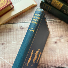 Load image into Gallery viewer, 1925 When We Were Very Young by AA Milne Antique Illustrated Book
