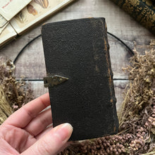 Load image into Gallery viewer, 1665 Dutch Book of Psalms Full Leather Binding with Clasp and Gauffered Edges
