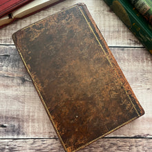 Load image into Gallery viewer, Secret Book Safe made from an Early 19th Century Full Leather Book; Rebacked
