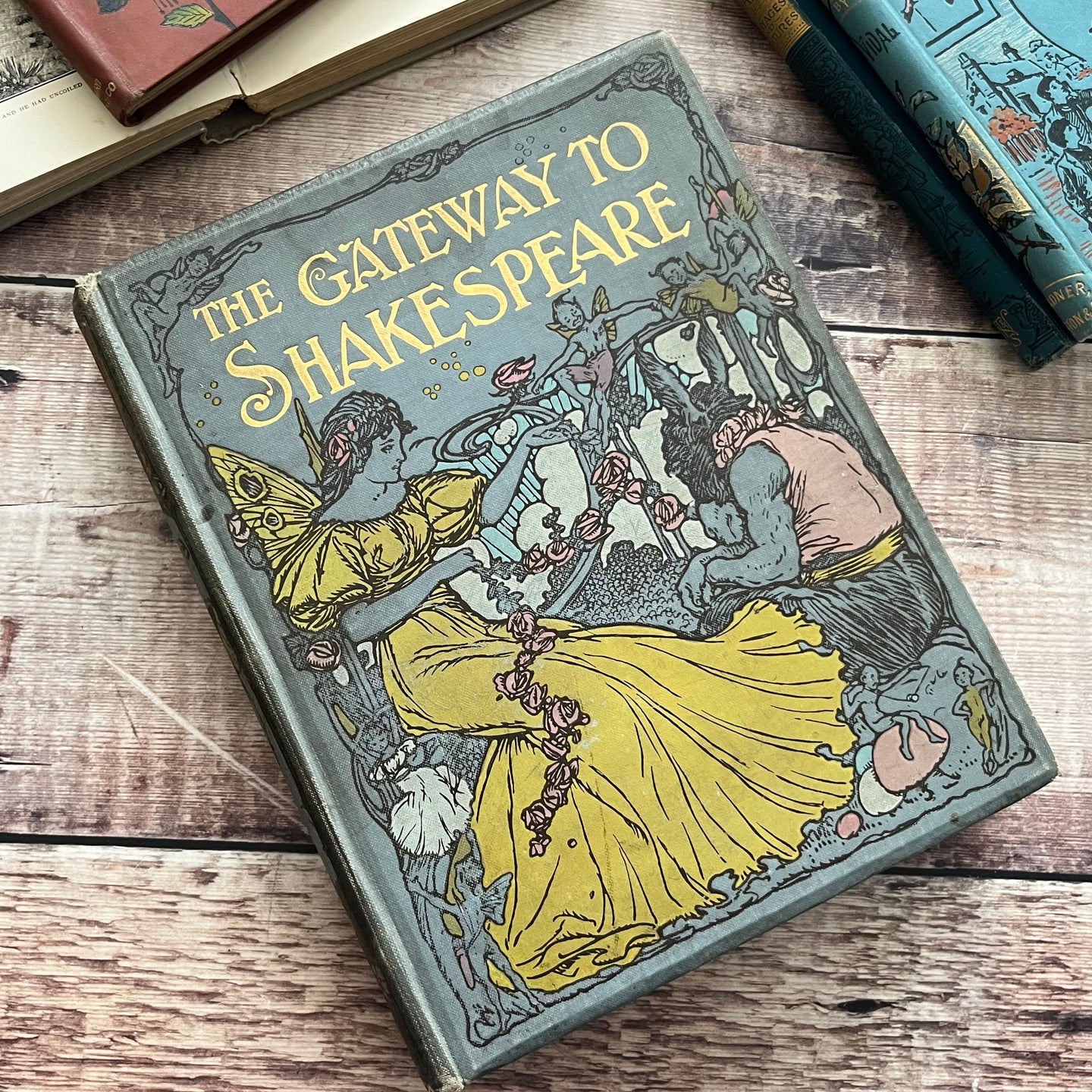 The Gateway to Shakespeare Beautiful Illustrated Antique Book