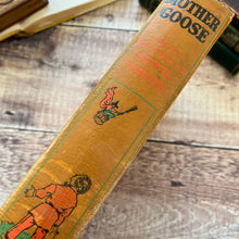 Load image into Gallery viewer, 1932 Mother Goose Collection of Illustrated Nursery Rhymes Antique Book
