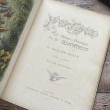 Load image into Gallery viewer, 1870 Rare First Edition of Fairyland; Pictures from the Elf World by Richard Doyle
