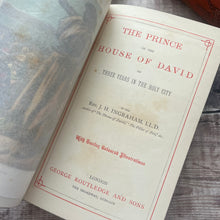 Load image into Gallery viewer, The Prince of the House of David by Rev J H Ingraham Mid Victorian Book with Colour Plates
