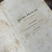Load image into Gallery viewer, Les Jeunes Français de Toutes les époques; Stunning Antiquarian French Binding Illustrated
