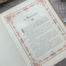 Load image into Gallery viewer, Le Livre du Mariage Souvenir de 1887; 19th Century Full Leather Book with Blue Tinted Gilt Gauffered Edges
