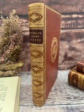 Load image into Gallery viewer, 1886 Some Impressions of the United States Full Calf Leather Book

