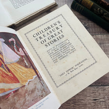 Load image into Gallery viewer, Children&#39;s Treasury of Great Stories Antique Book Includes Alice&#39;s Adventures in Wonderland Published by Daily Express Publication
