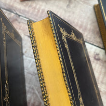 Load image into Gallery viewer, Lives of The Queens of Scotland and English Princesses Early Victorian Leather Set
