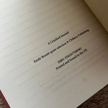 Load image into Gallery viewer, Wuthering Heights JOURNAL by the Cranford Collection - Bronte Gift
