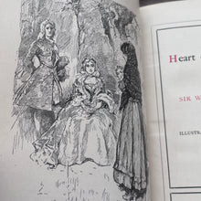 Load image into Gallery viewer, The Heart of Midlothian by Sir Walter Scott; Quarter Leather Binding Talwin Morris
