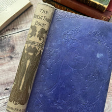 Load image into Gallery viewer, 1919 The Violet Fairy Book by Andrew Lang Beautiful Binding Antique Illustrated Book
