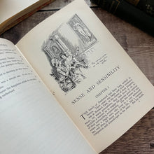 Load image into Gallery viewer, 1899 Sense and Sensibility by Jane Austen Scarce Art Nouveau Binding Book
