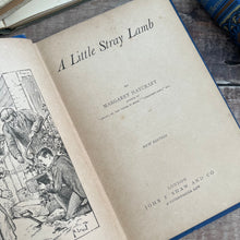 Load image into Gallery viewer, The Stray Lamb by Margaret Haycraft Late Victorian Book with Floral Binding
