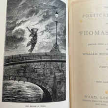 Load image into Gallery viewer, The Poetical Works of Thomas Hood Late Victorian Poetry Book
