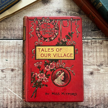 Load image into Gallery viewer, Tales of Our Village by Miss Mitford Floral Binding from The Garland Library

