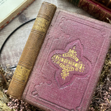 Load image into Gallery viewer, 1864 The Emblems and Poetry of Flowers Early Victorian Purple Book
