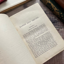 Load image into Gallery viewer, Baron and Squire by S.M.S Clarke Late Edwardian Antique Book Pictorial Binding
