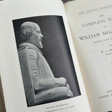 Load image into Gallery viewer, 1911 The Complete Works of Shakespeare Faux Leather Book
