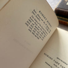 Load image into Gallery viewer, 1950 The Poetical Works of Robert Burns; Fine Half Morocco Binding
