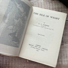 Load image into Gallery viewer, 1909 The Isle of Wight by CJ Cornish Full Leather Edwardian Book
