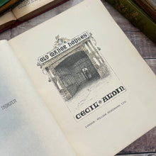 Load image into Gallery viewer, 1923 Old Manor Houses by Cecil Aldin First Edition Illustrated
