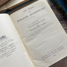 Load image into Gallery viewer, 1934 The Works of William Shakespeare Full Leather Book
