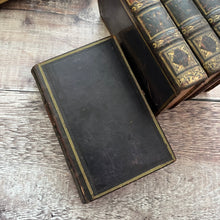 Load image into Gallery viewer, 1832 Four Volume Collection of William Wordsworth Poems Poetry Full Leather
