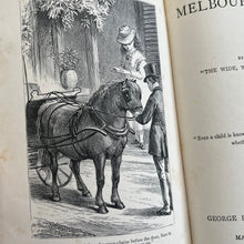 Load image into Gallery viewer, Melbourne House by Miss Elizabeth Wetherell Beautiful Cloth Binding Antique Book

