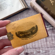Load image into Gallery viewer, Miniature Notebook with Mauchline Ware Boards featuring scenes of Bath; Antique
