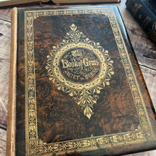 Load image into Gallery viewer, 1866 Antique Poetry Book: Faux Tortoiseshell &amp; Gilt Victorian Binding (Et)
