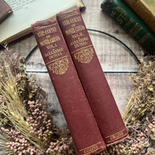 Load image into Gallery viewer, The Count of Monte Cristo by Alexandre Dumas in Two Volumes Illustrated Books
