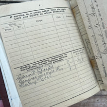 Load image into Gallery viewer, Soldiers' Services and Pay Book; Army Ephemera and Memorabilia
