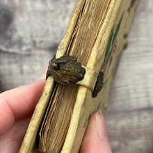 Load image into Gallery viewer, 1903 The Flowers of St Francis Full Vellum Binding with Cherub Metal Clasps
