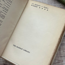 Load image into Gallery viewer, On Heroes and Hero-Worship and the Heroic in History by Thomas Carlyle; Full Vellum
