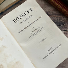 Load image into Gallery viewer, 1846 Bossuet de la Jeunesse; Stunning Antiquarian French Binding
