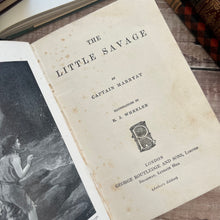 Load image into Gallery viewer, The Little Savage by Captain Marryat Beautiful Floral Binding
