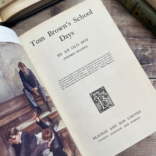 Load image into Gallery viewer, Tom Brown's Schooldays by An Old Boy; Early 20th Century Ethel Larcombe Binding
