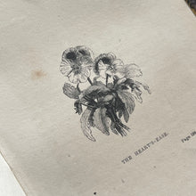Load image into Gallery viewer, 1848 Chapters on Flowers by Charlotte Elizabeth Early Victorian Full Morocco Binding
