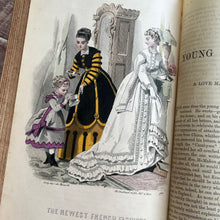 Load image into Gallery viewer, 1868 The Young Englishwoman; A Volume of Pure Literature and New Fashions

