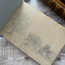 Load image into Gallery viewer, Antique Sketchbook attributed to "Aunt Carr"... Art Journal Pencil Sketches
