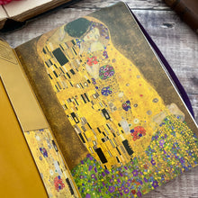 Load image into Gallery viewer, A5 Embossed Vegan Leather Notebook...Inspired by Artists and Cultures
