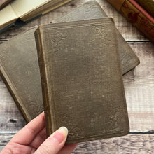 Load image into Gallery viewer, 1844 Frank by Maria Edgeworth Three Volumes in Original Cloth Early Victorian Books

