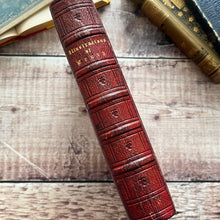Load image into Gallery viewer, 1852 Truths Illustrated by Great Authors Full Morocco Gauffered Edges Book
