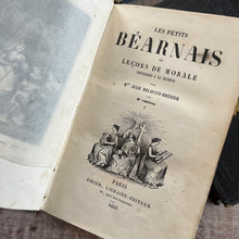 Load image into Gallery viewer, 1853 Two Stunning Antiquarian French Books; Les Petits Bearnais; Illustrated 19th Century
