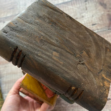 Load image into Gallery viewer, Vintage Wooden Ornament Book Stack Colourful
