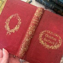 Load image into Gallery viewer, The Christian Garland or a Companion for Leisure Hours; Early Victorian with Colour plates
