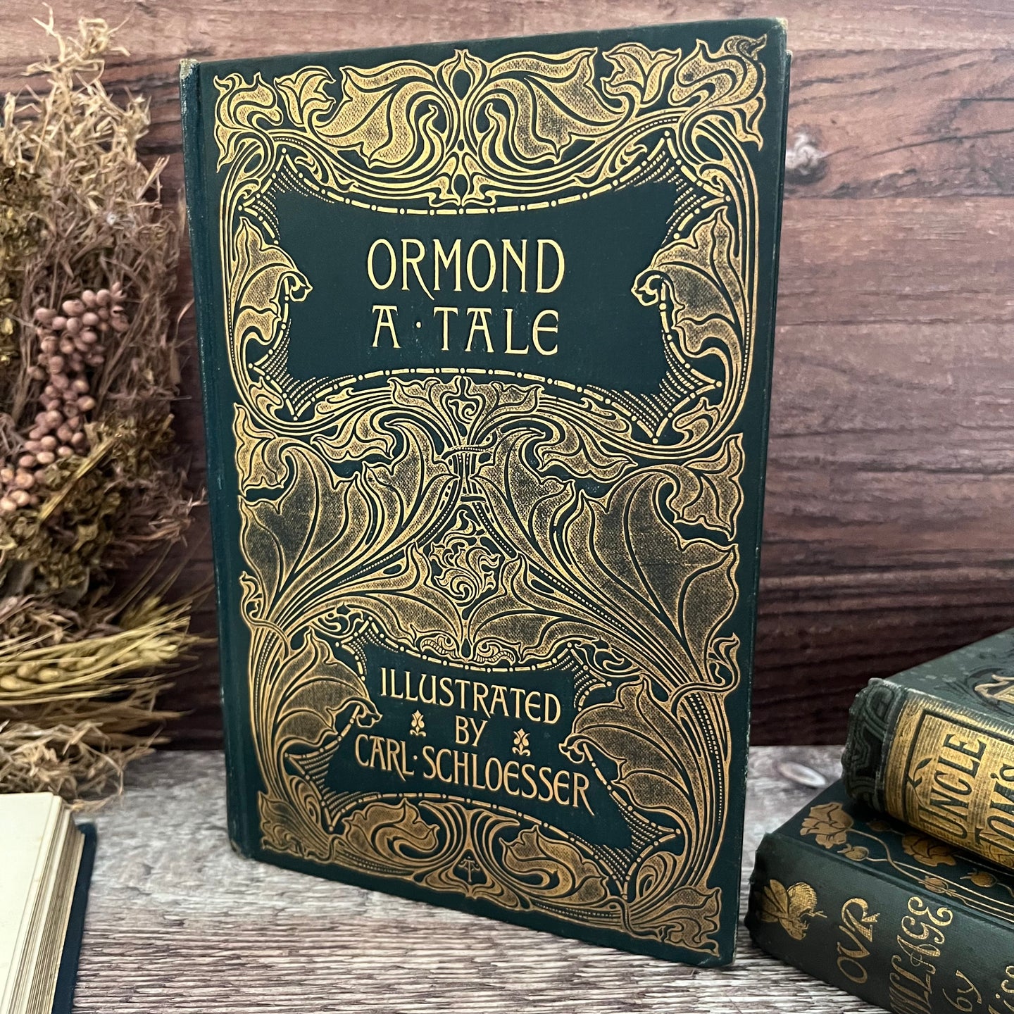 1895 Ormond A Tale by Maria Edgeworth AA Turbayne Binding Illustrated Book